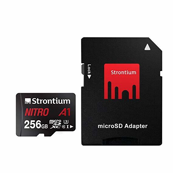 Strontium NITRO A1 256GB Micro SD With Adapter