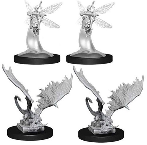 D&D Nolzur's Marvelous: Unpainted Miniatures - Sprite & Pseudodragon image