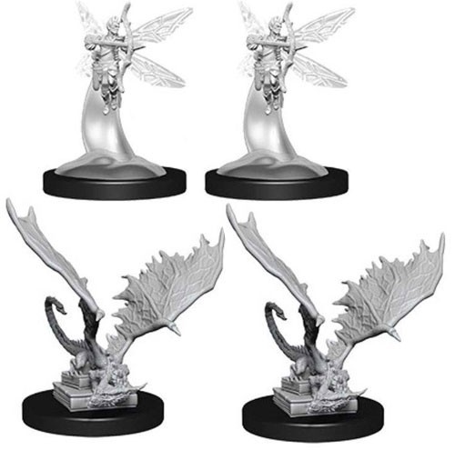 D&D Nolzur's Marvelous: Unpainted Miniatures - Sprite & Pseudodragon