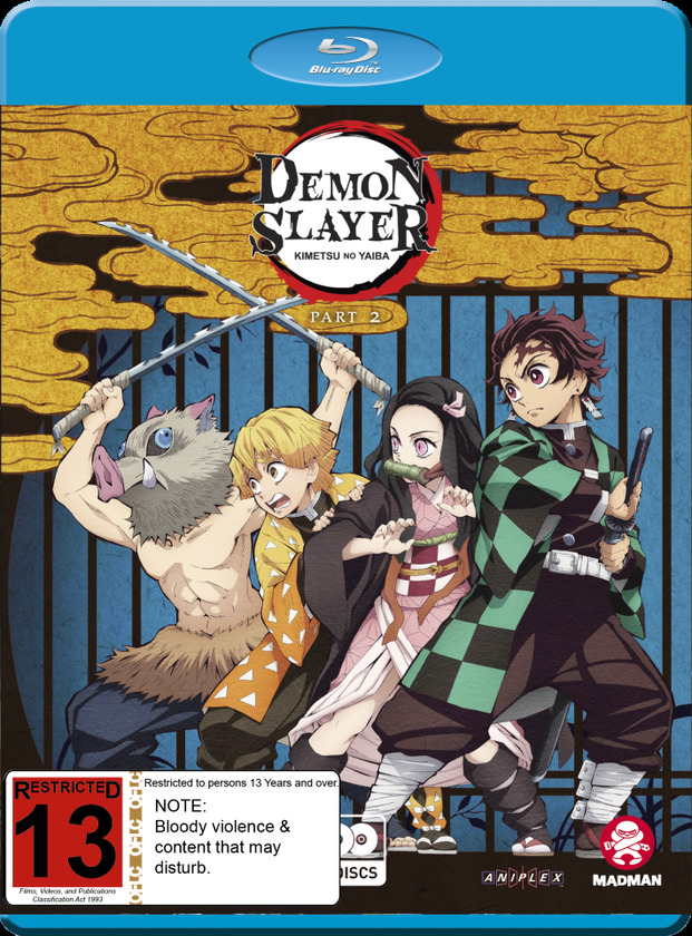 Demon Slayer: Kimetsu No Yaiba: Part 2 (Eps 14-26) on Blu-ray