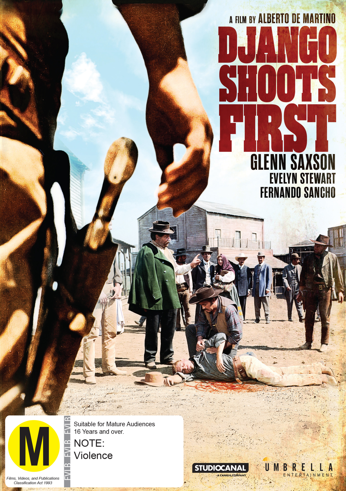Django Shoots First on DVD image