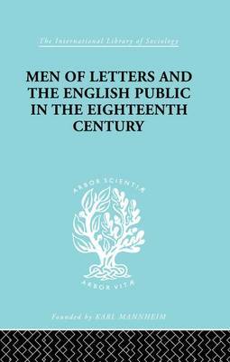 Men of Letters and the English Public in the 18th Century image