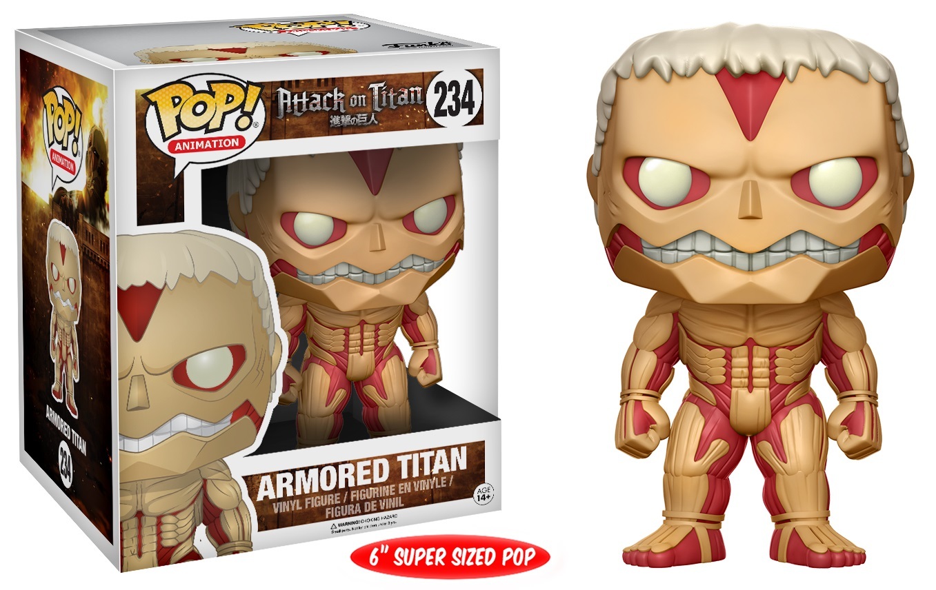 Attack on Titan - Armored Titan 6" Pop! Vinyl Figure image
