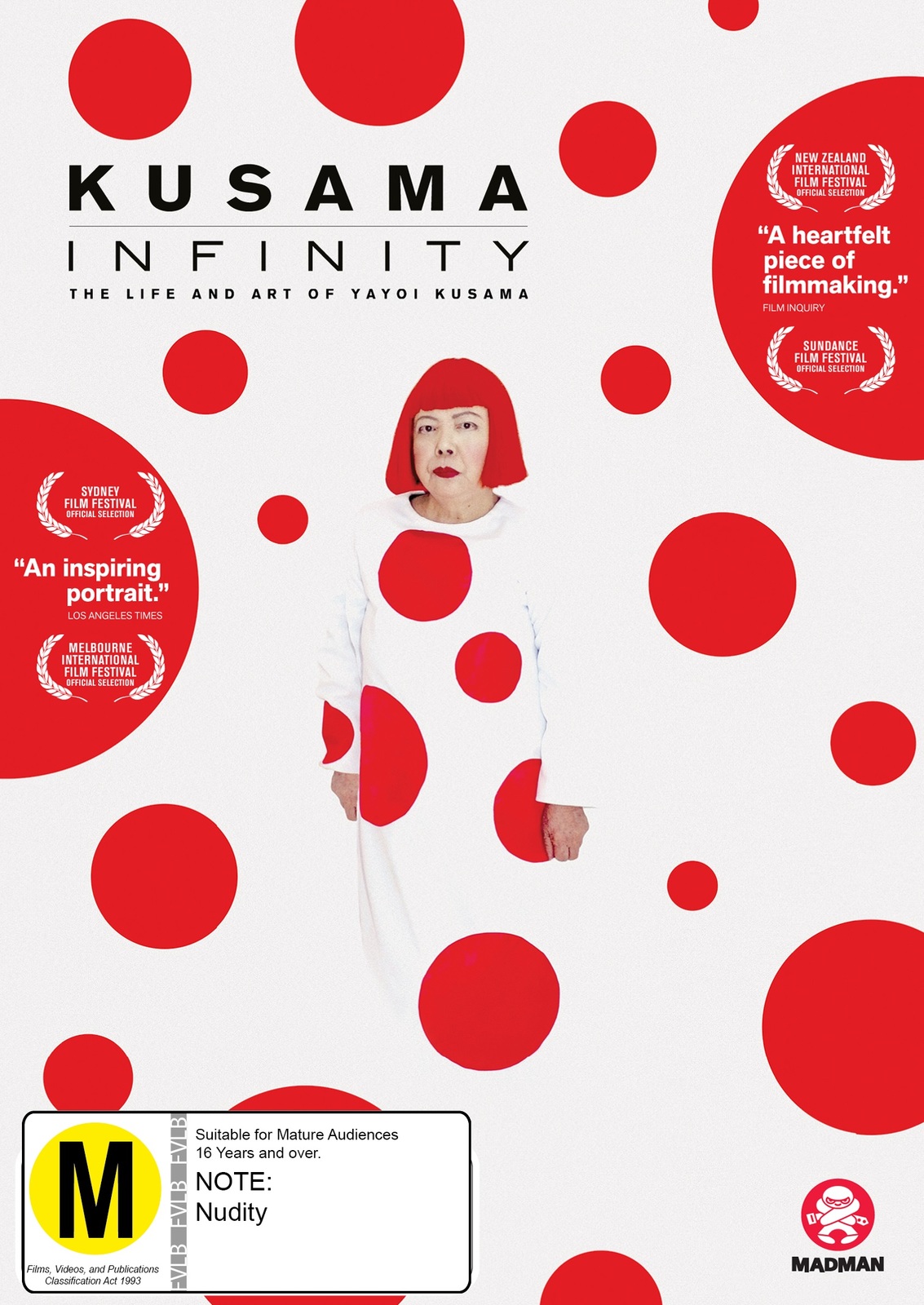 Kusama - Infinity on DVD