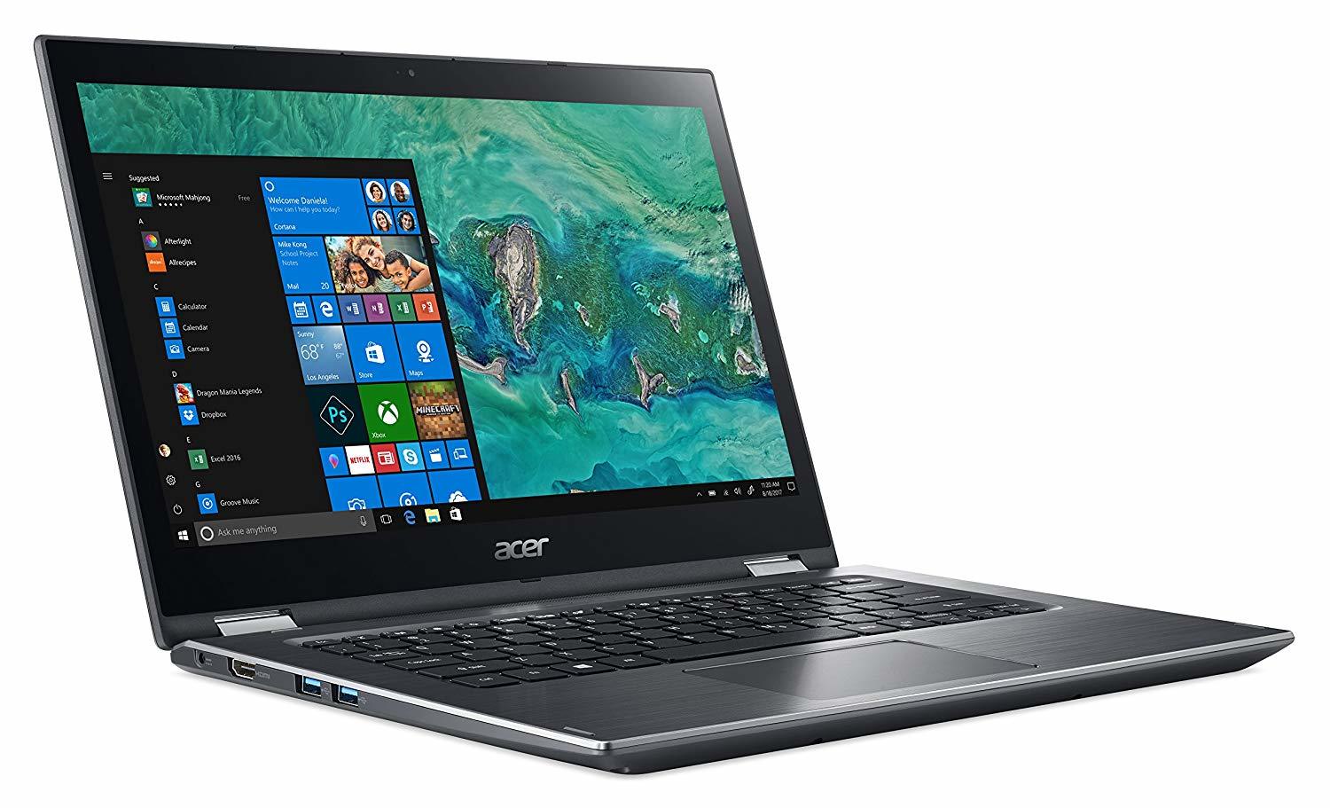 Acer Spin 3 14" i5 4GB RAM 128GB SSD Touch Flip image