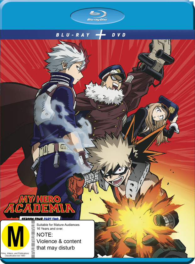 My Hero Academia: Season 4 - Part 2 (DVD / Blu-ray Combo) on Blu-ray image