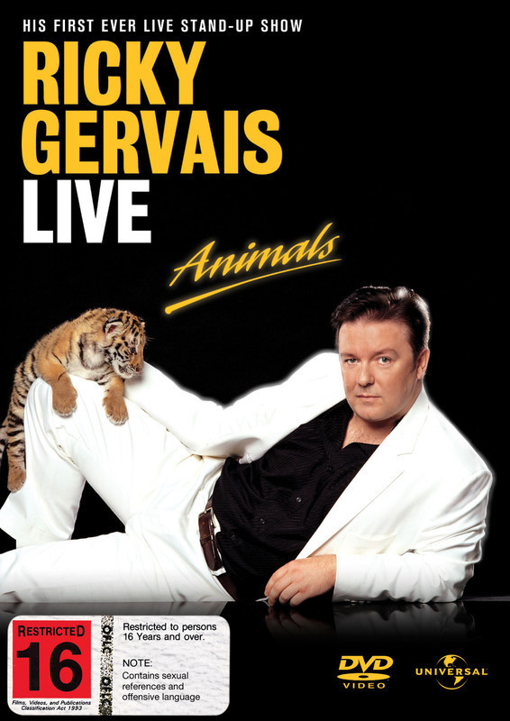 Ricky Gervais Live - Animals on DVD image