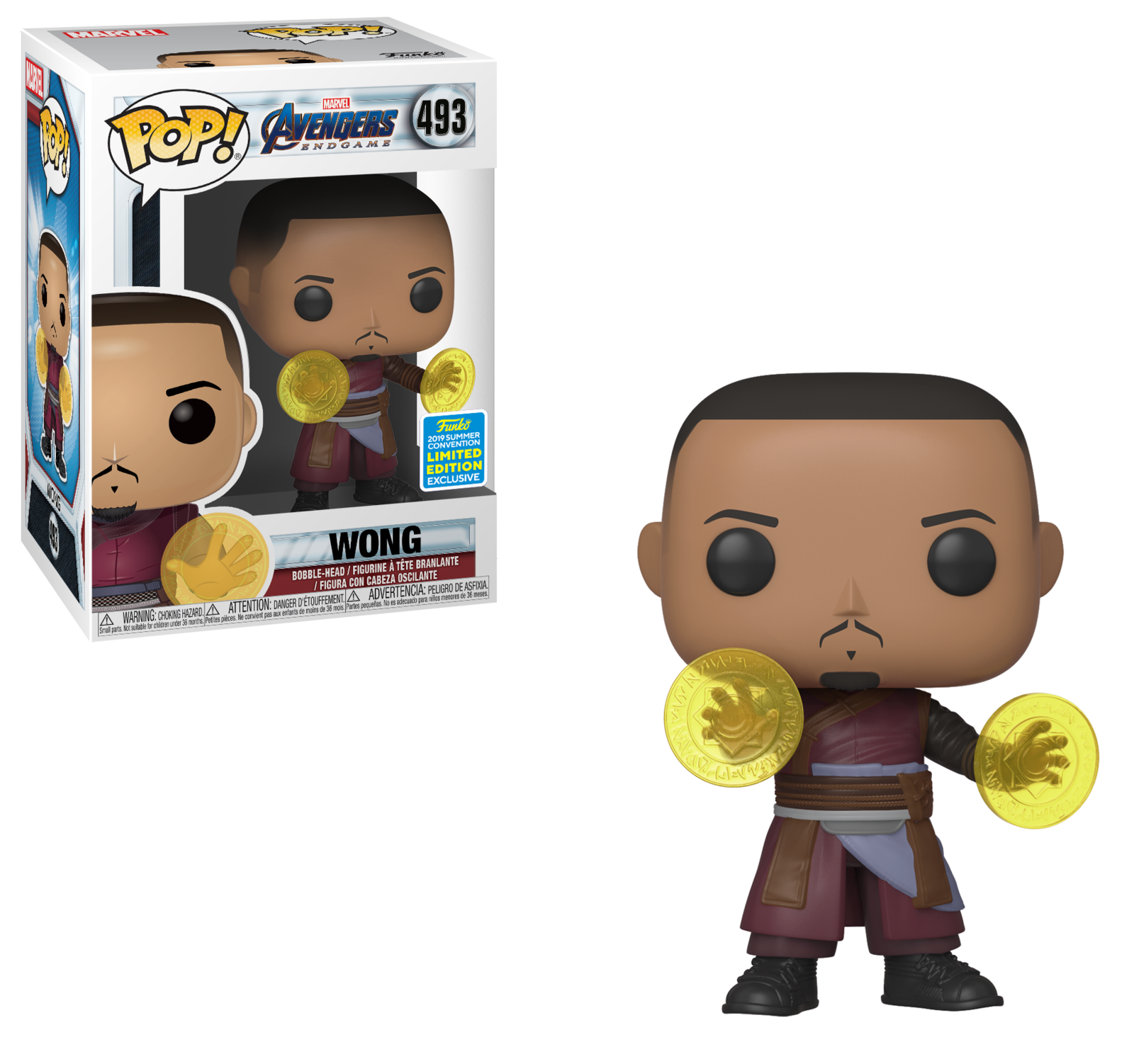 Avengers: Endgame - Wong Pop! Vinyl Figure image
