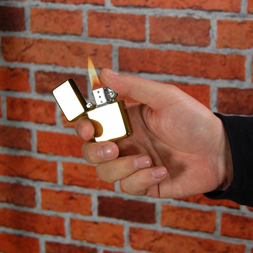 Arcade Veteran Windproof Lighter - Matte Blue image