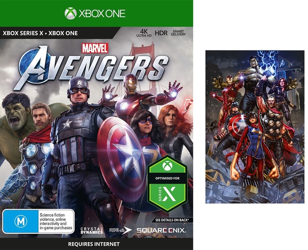 marvel's avengers xbox series x