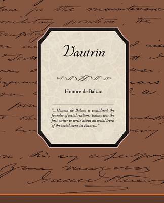 Vautrin by Honore de Balzac image