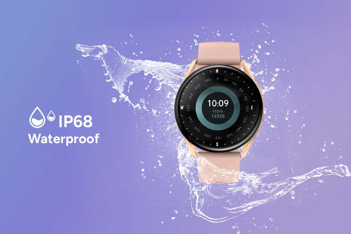 Kogan Pulse 3 Smart Watch (Rose Gold) at Mighty Ape NZ