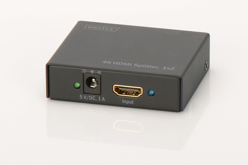 Digitus 4K HDMI 2-Way Powered Splitter image