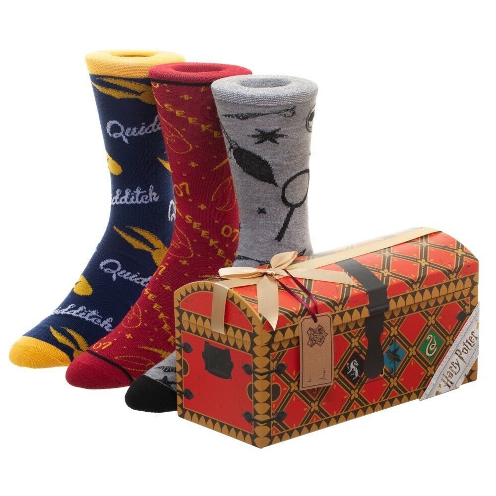 Harry Potter: Quidditch - Men's Crew Socks Set (3-Pack) image