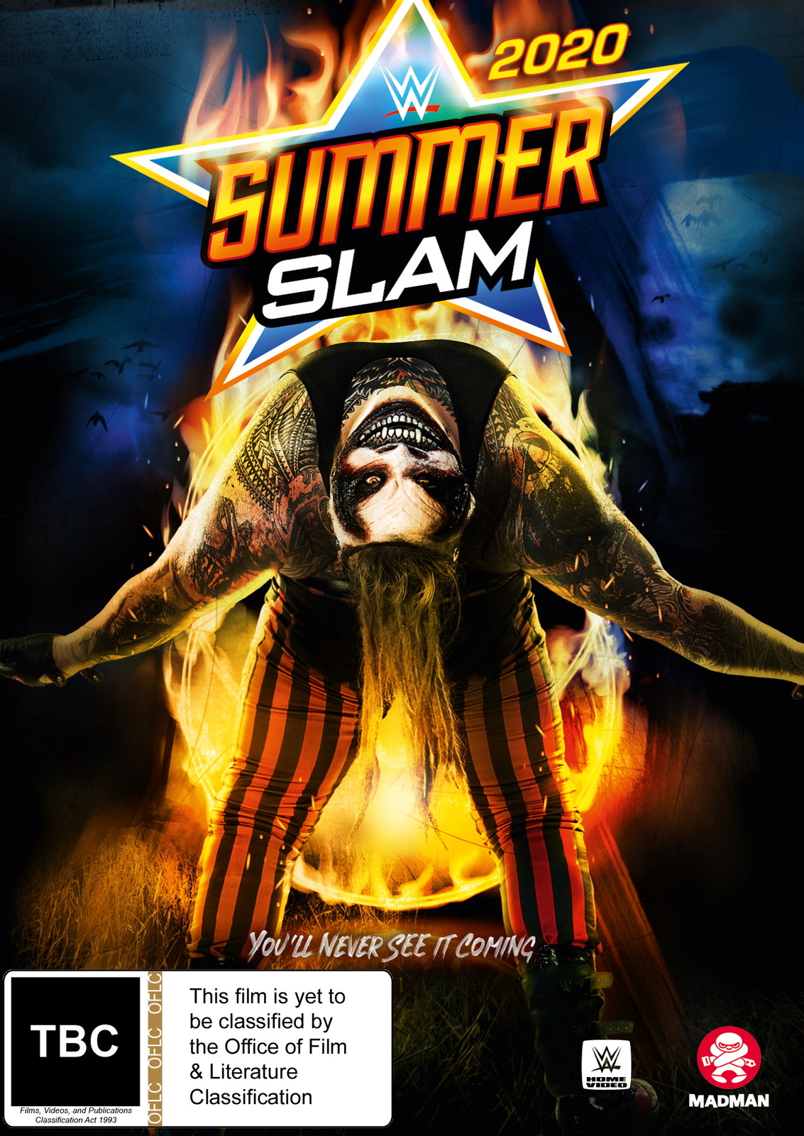 WWE: Summerslam 2020 on DVD image