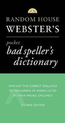 Random House Webster's Pocket Bad Speller's Dictionary by Random House image