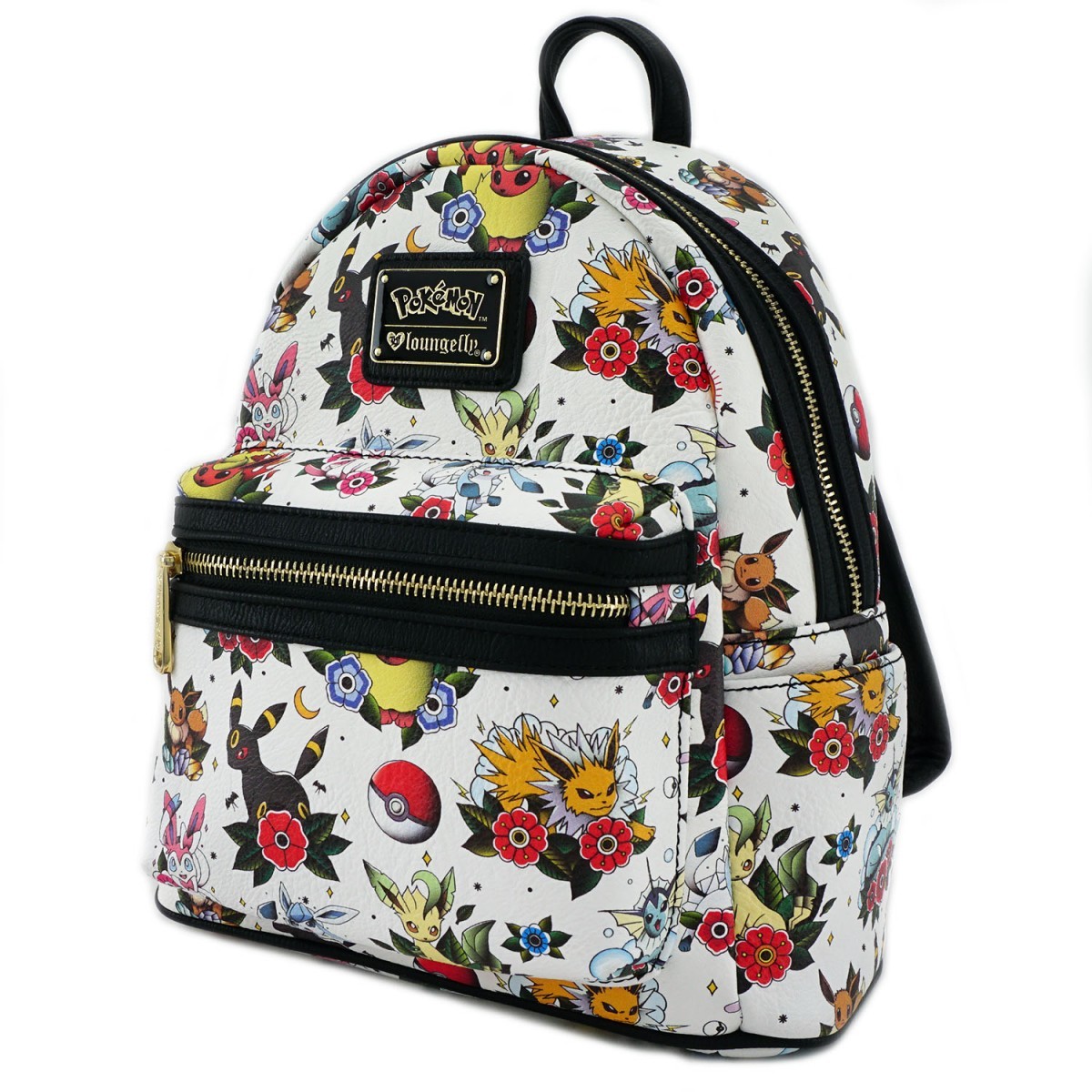 Loungefly: Pokemon Eevee Evolutions - Tattoo Mini Backpack