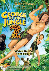 George of the Jungle 2 on DVD