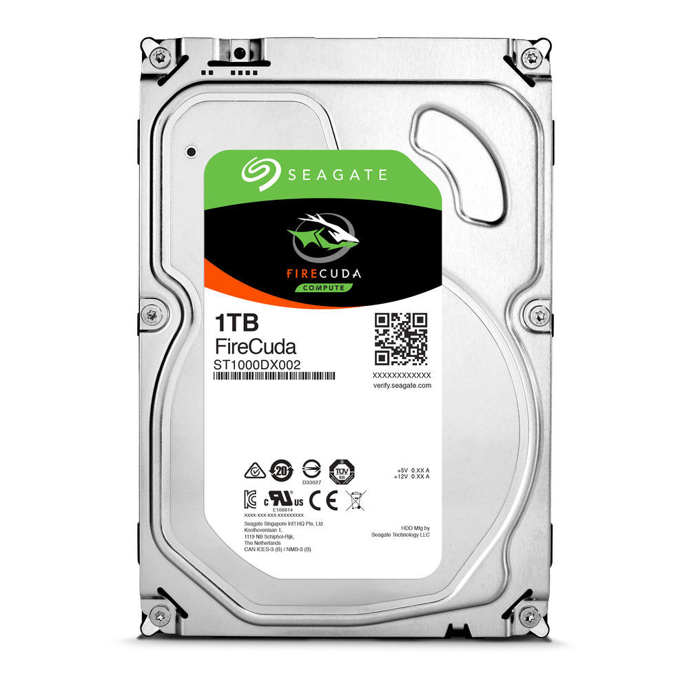 1TB Seagate FireCuda SATA 6Gb/s 3.5" Hybrid Gaming Hard Drive image
