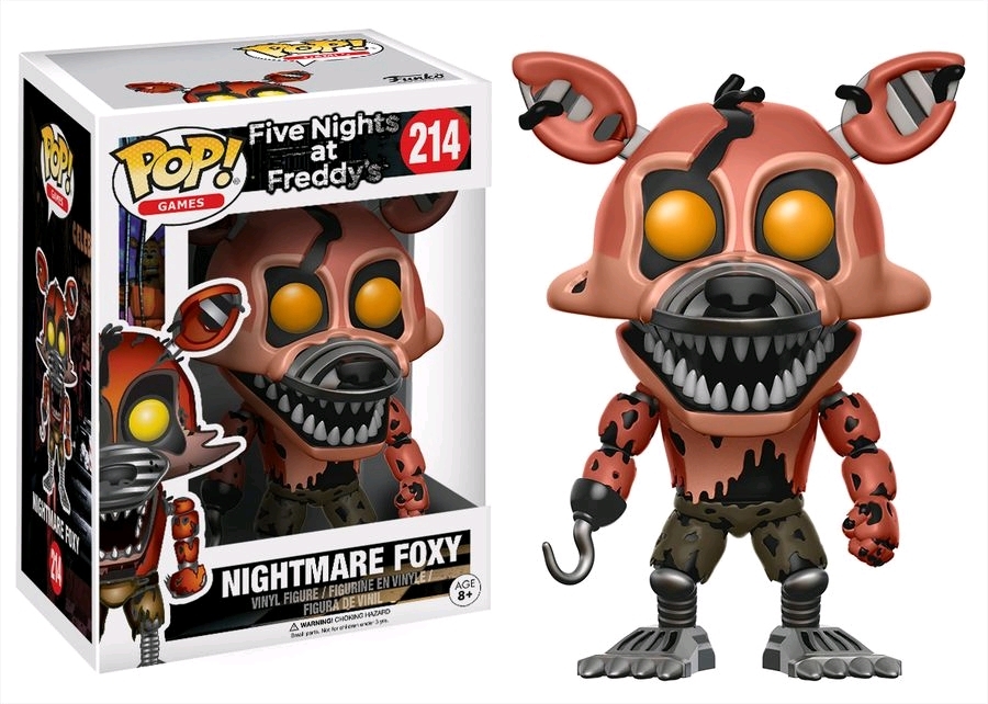 Five Nights at Freddy's - Nightmare Foxy Pop! Vinyl Figure image