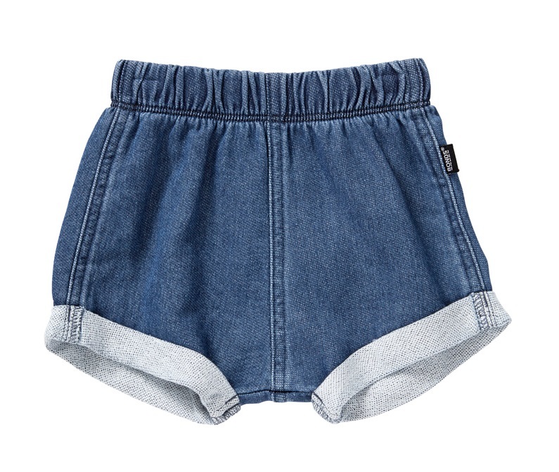Bonds Chambray Short - Mid Blue (6-12 Months) image