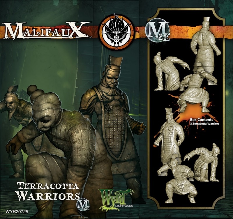 Malifaux: Ten Thunders - Terracotta Warriors (3pc) image