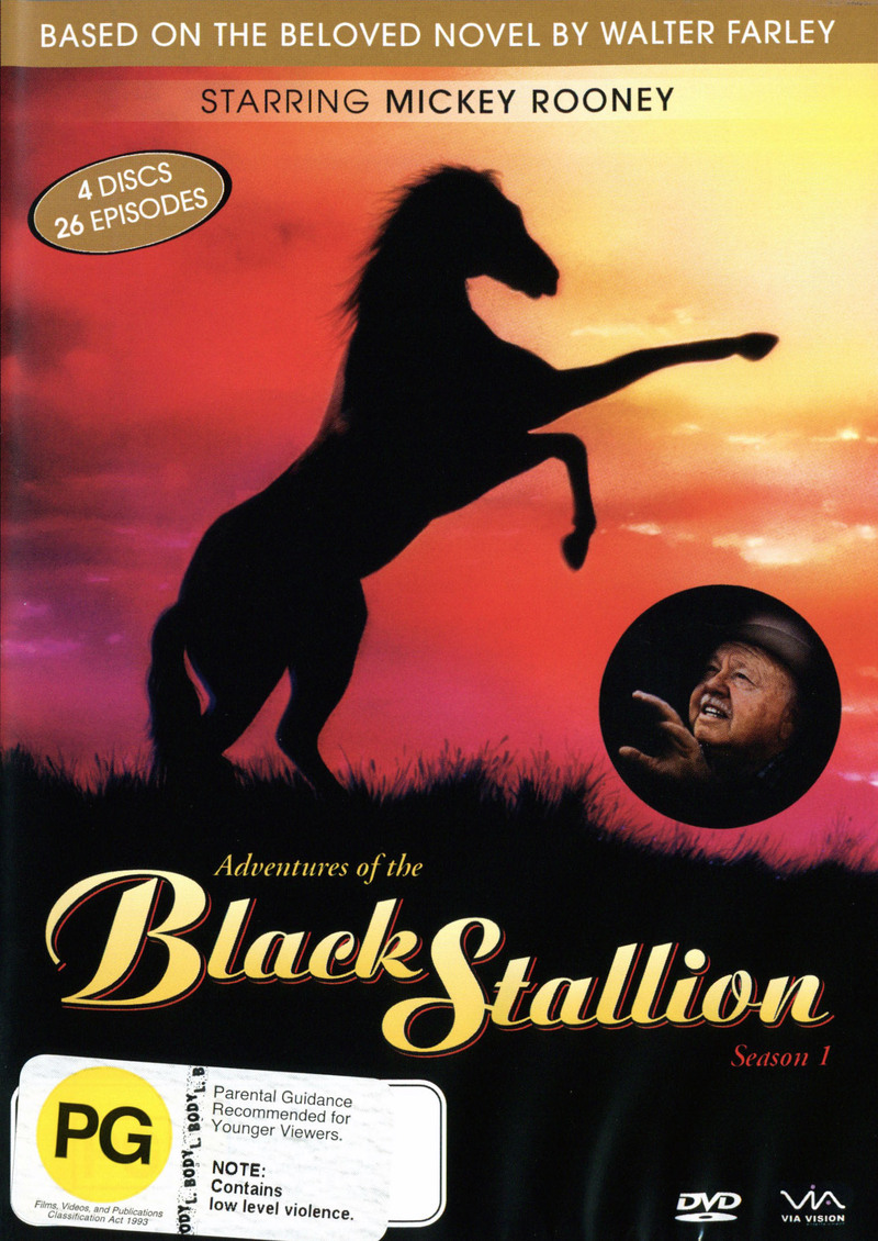 Adventures Of The Black Stallion, The - Complete Season 1 (4 Disc Set) on DVD image