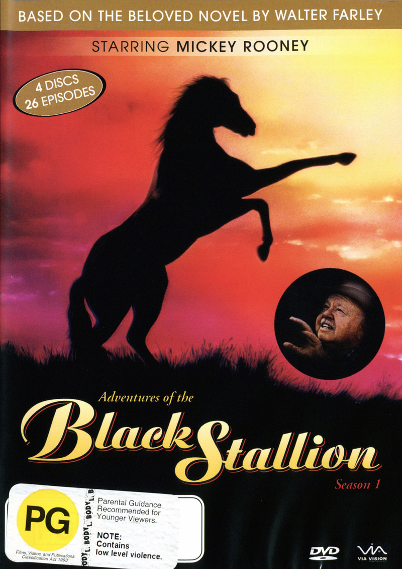 Adventures Of The Black Stallion, The - Complete Season 1 (4 Disc Set) on DVD