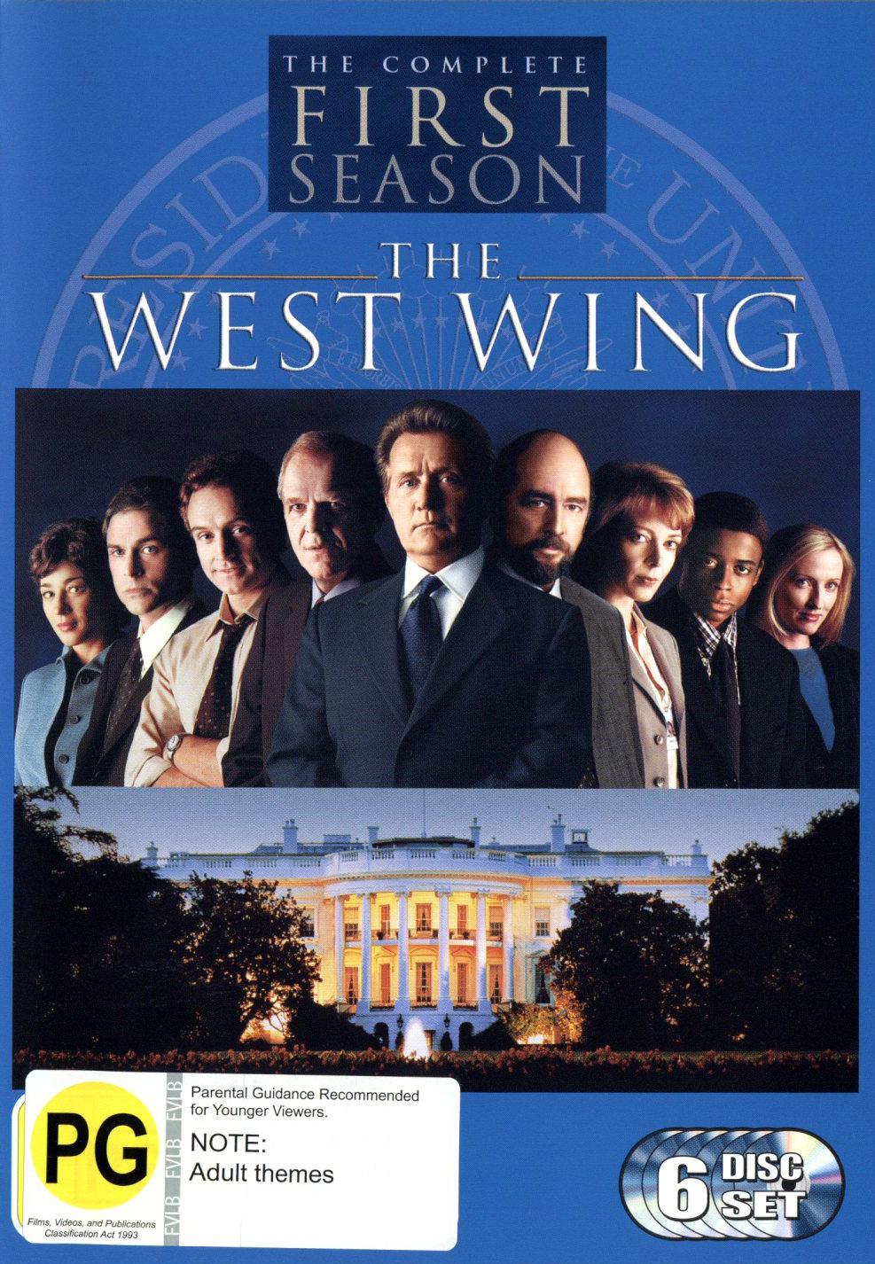 The West Wing - Complete First Season (6 Disc Box Set) on DVD image