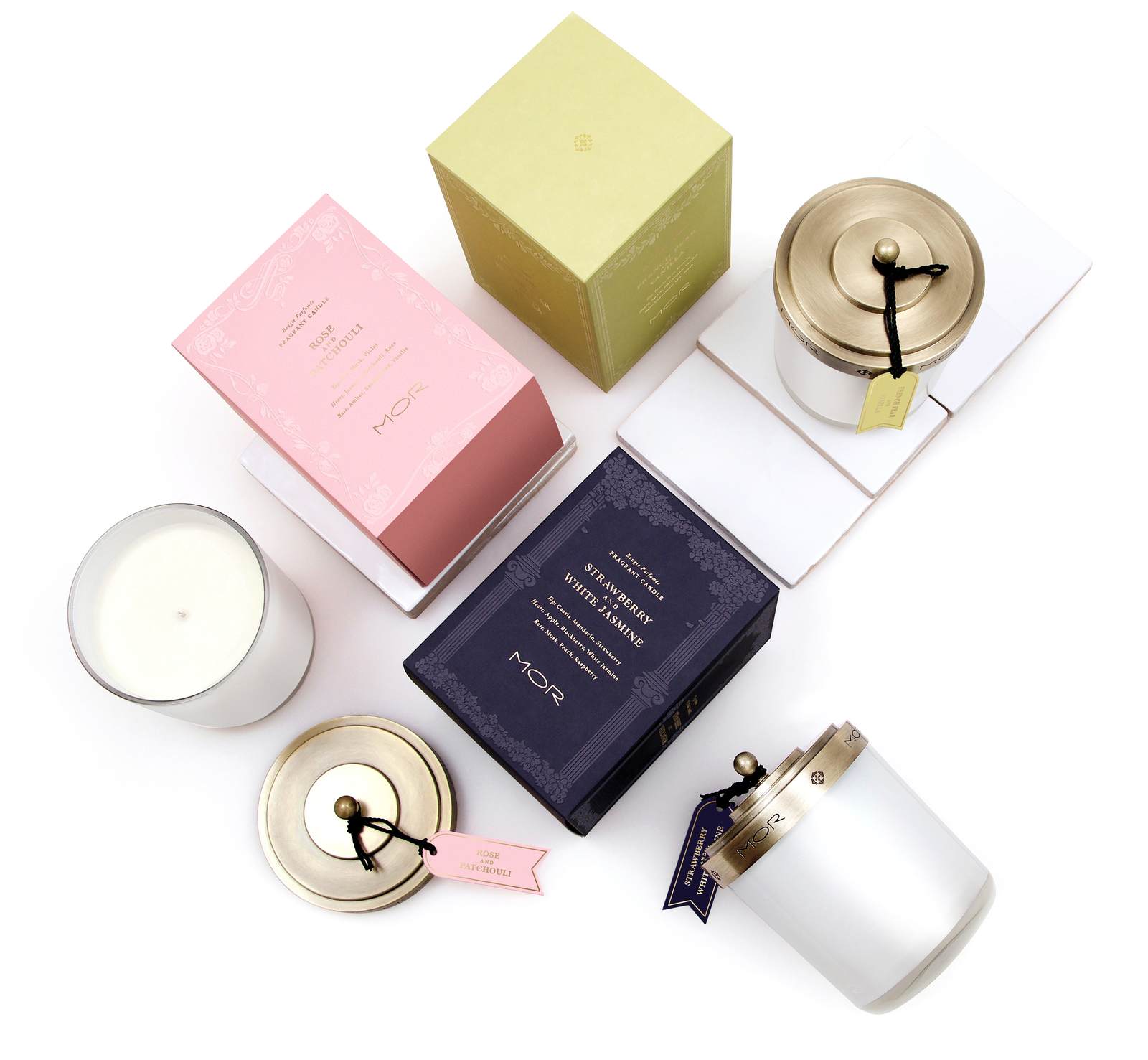 MOR Fragrant Candle - Rose & Patchouli image