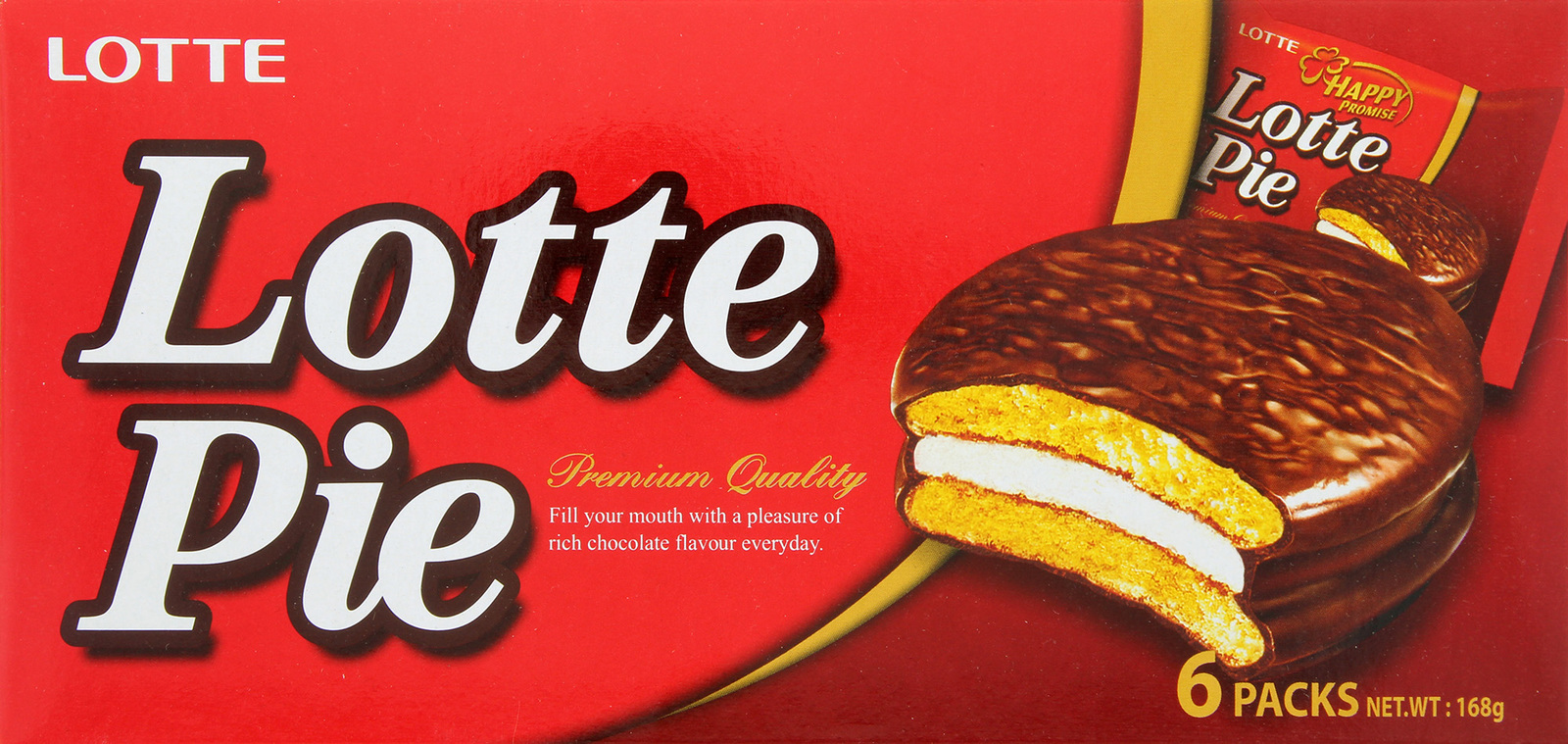 Lotte Choco Pie (6pk) image