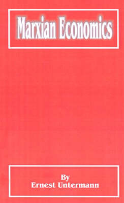 Marxian Economics by Ernest Untermann image
