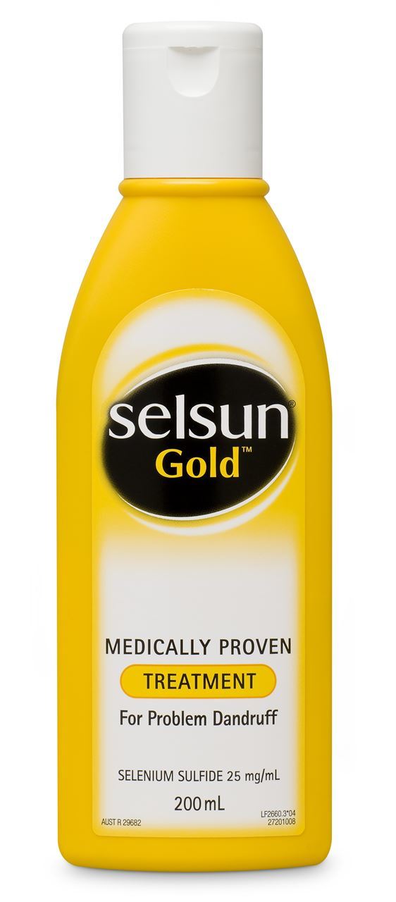 Buy Selsun Gold AntiDandruff Treatment Shampoo (200ml) at Mighty Ape NZ