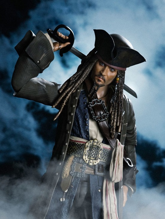 Pirates of the Caribbean: Captain Jack Sparrow - S.H.Figuarts Figure image