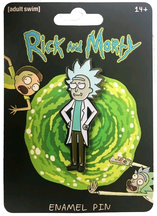 Rick & Morty - Tiny Rick Enamel Pin image