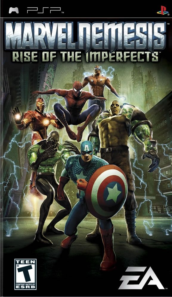 Marvel Nemesis: Rise of the Imperfects on PSP