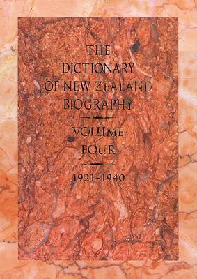 The Dictionary of New Zealand Biography: v. 4: 1921-1940 image