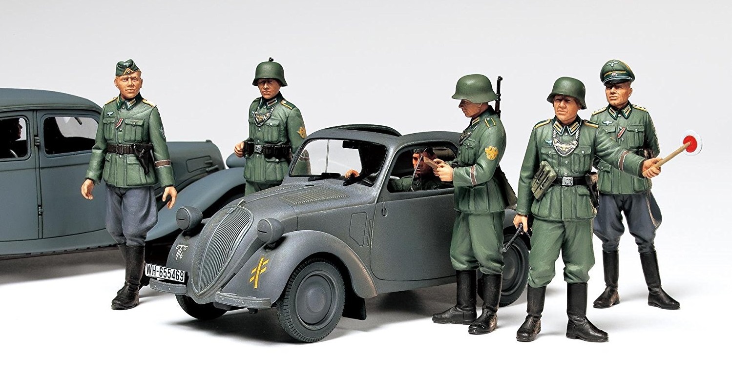 Tamiya 1/35 German Simca 5 Staff Car - Model Kit image