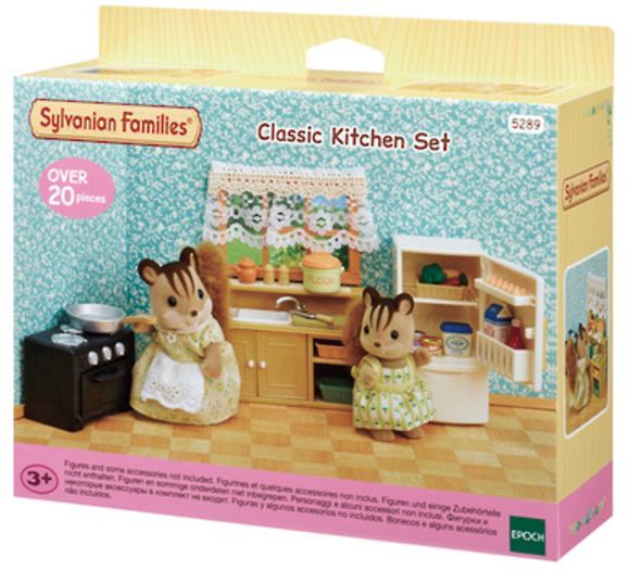 sylvanian kitchen set