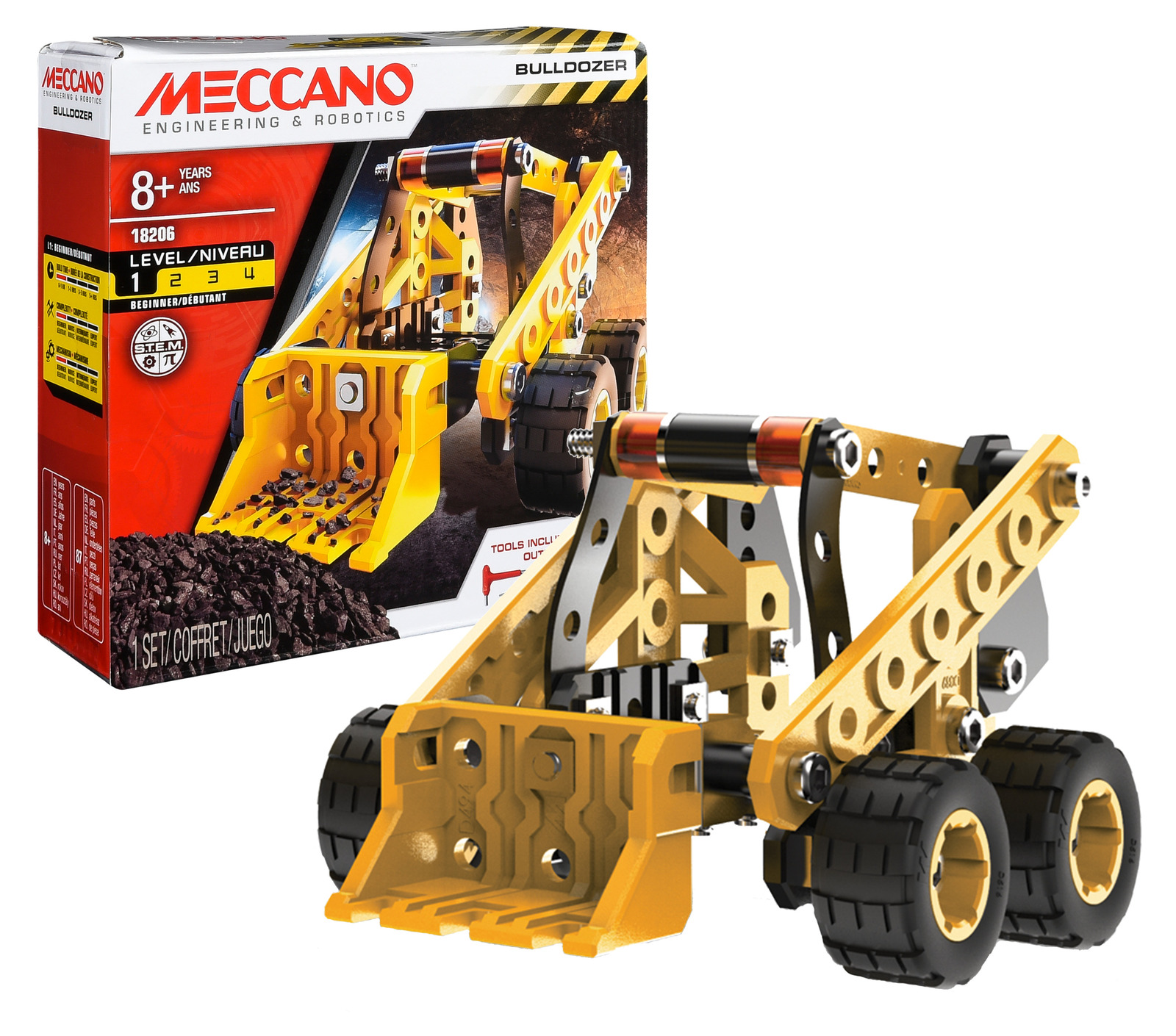 Meccano: Bulldozer Building Kit image