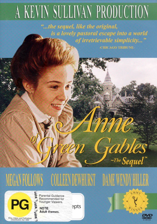 Anne Of Green Gables - The Sequel on DVD image