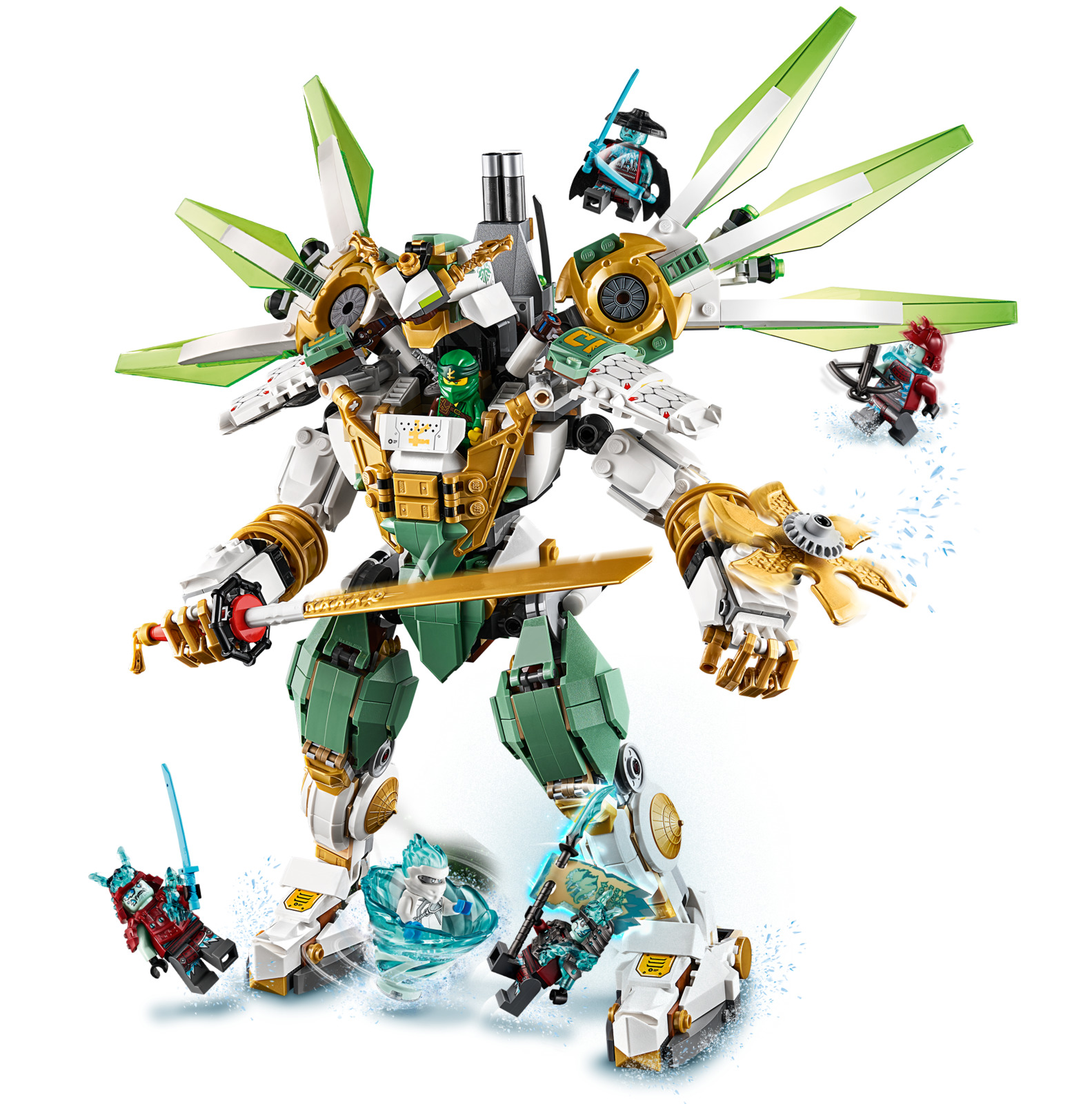 Buy Lego Ninjago Lloyds Titan Mech At Mighty Ape Australia