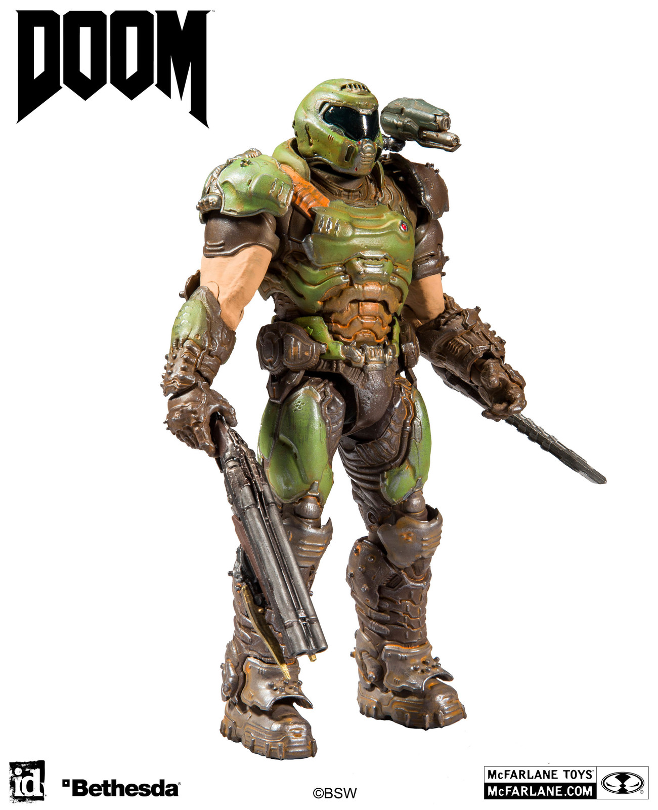 Doom: Doom Slayer (Classic) - 7" Articulated Figure image