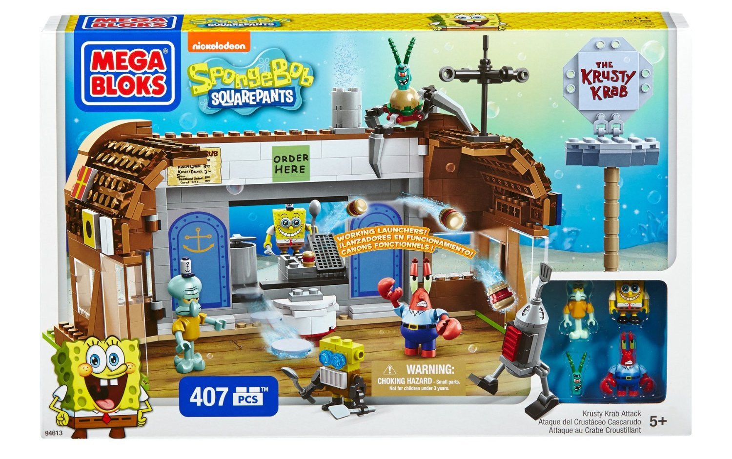 spongebob squarepants krusty krab playset