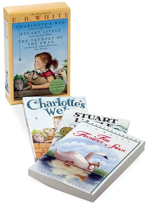 E. B. White Classics Box Set (Charlotte's Web / Stuart Little / Trumpet of the Swan) by E White image