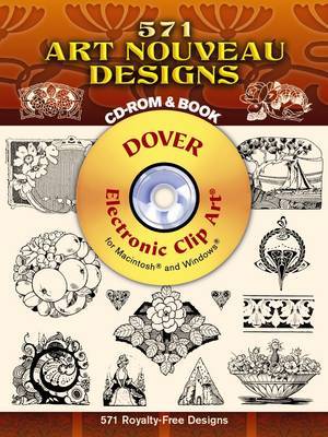 1000 Art Nouveau Designs by D.M. Campana image