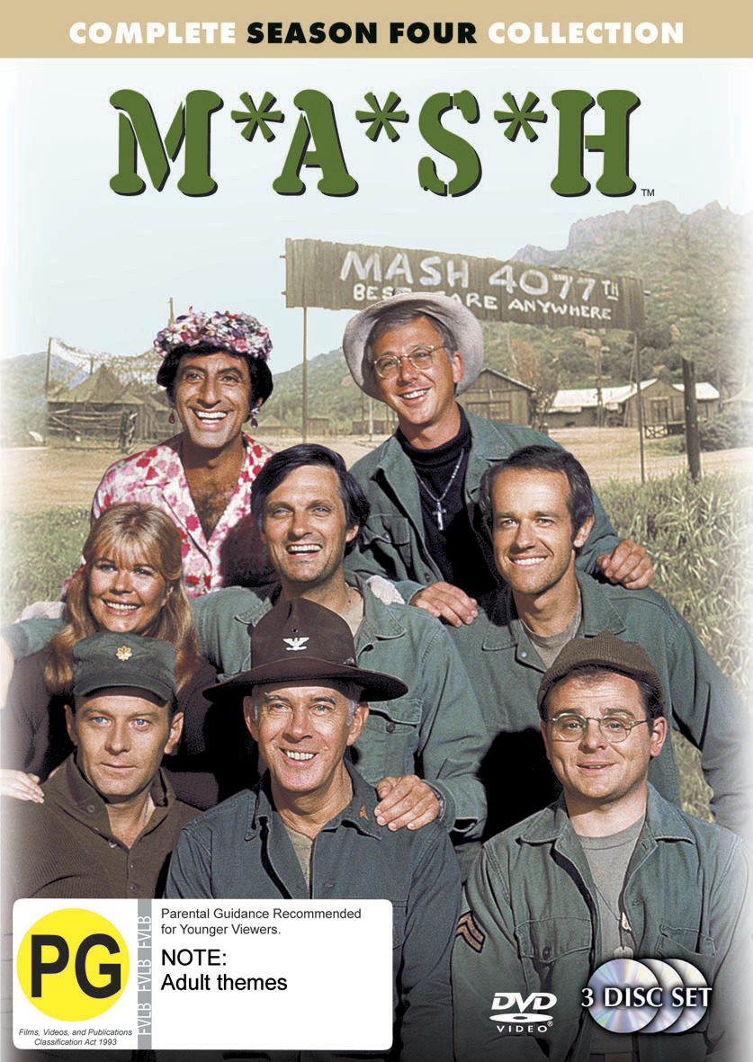 MASH - Complete Season 4 Collection (3 Disc Set) (New Packaging) on DVD