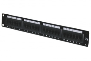 Digitus 24 Port Cat 5E Patch Panel, Unshielded, 19INCH image