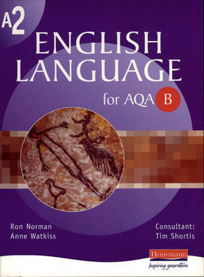 A2 English Language for AQA B by Ron Norman image