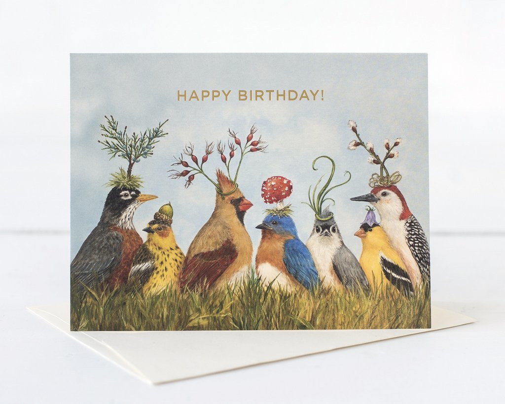 Hester & Cook: Angie's Party Gold Foil - Greeting Card image